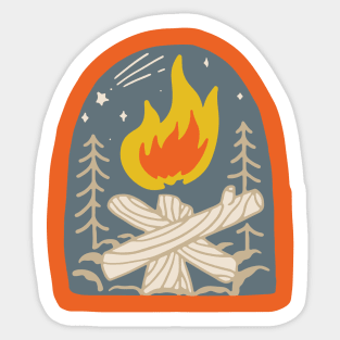 Bonfire Sticker